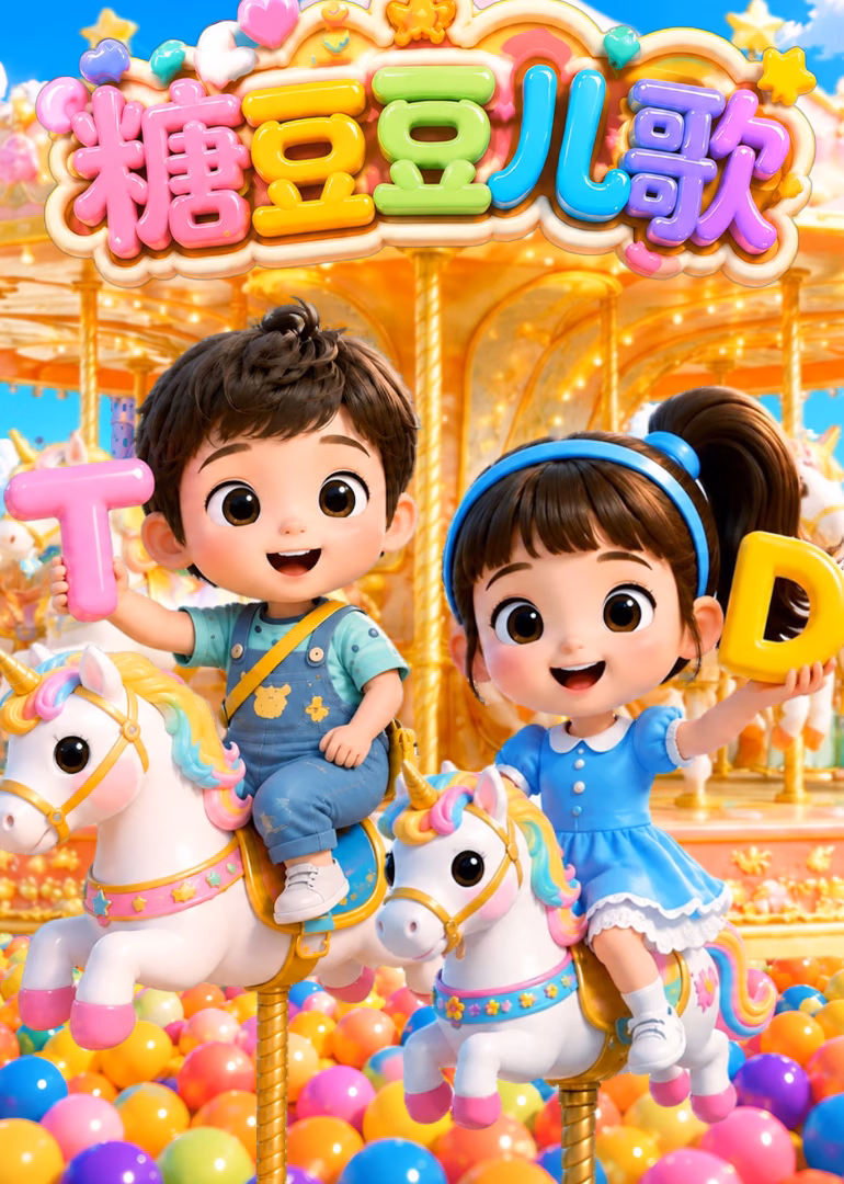 糖豆豆儿歌(2026)海报
