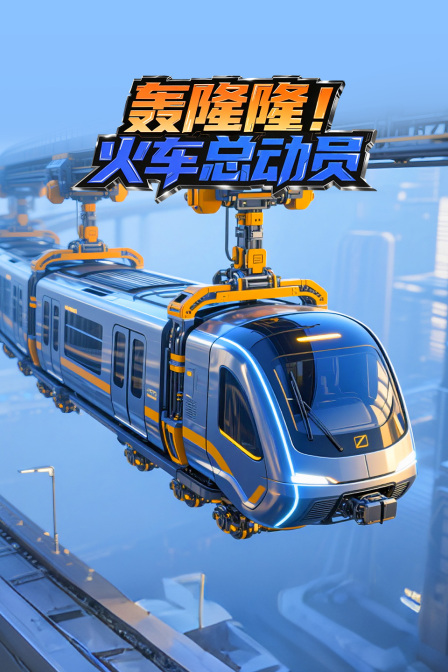 轰隆隆!火车总动员(2025)海报