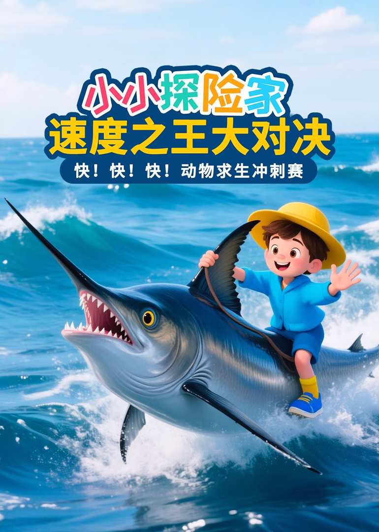 小小探险家:速度之王大对决海报