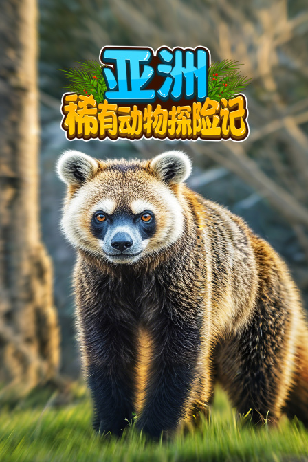 亞洲:稀有動物探險記(2024)海報