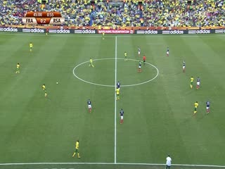 南非世界杯 小組賽-A 法國(歐洲) VS (非洲)南非(国俄双语)(2023)海报