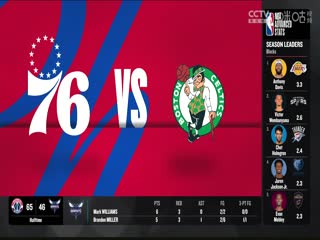 NBA常规赛 凯尔特人VS76人 20231109海报