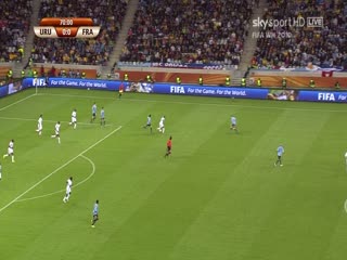 年南非世界杯 小組賽-A组 烏拉圭(南美洲) VS (歐洲)法國(国俄双语)(2023)海报