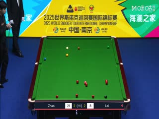 2025斯諾克國際錦標賽32進16 雷佩凡5-6趙心童 20251104海報