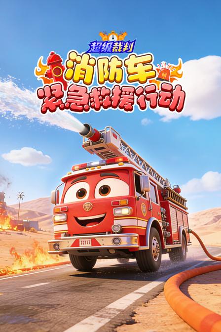 超級裁判:消防車緊急救援行動(2026)海報