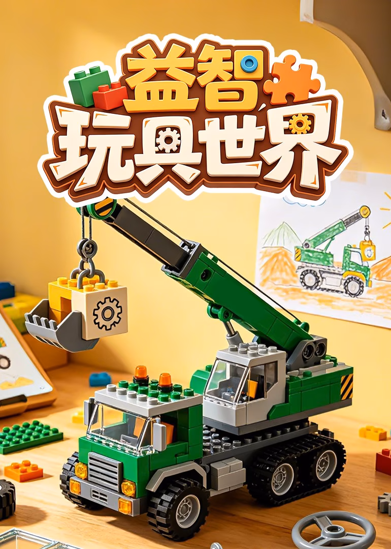 益智玩具大世界海报