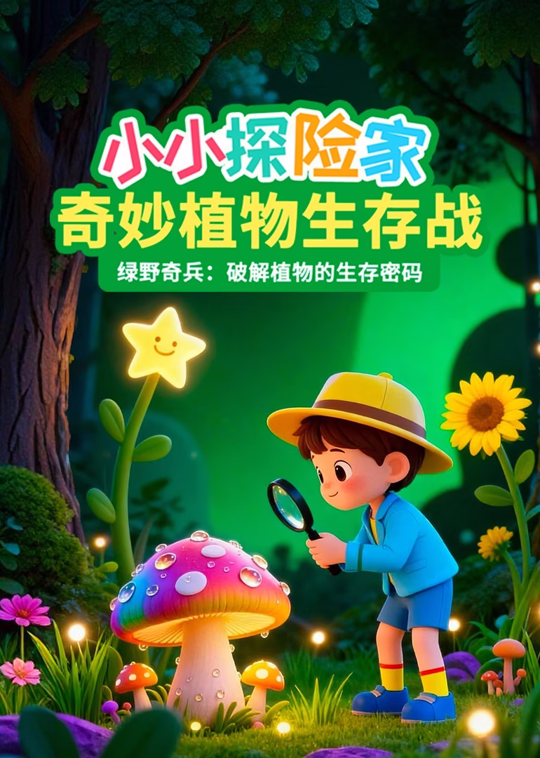 小小探险家:奇妙植物生存战海报
