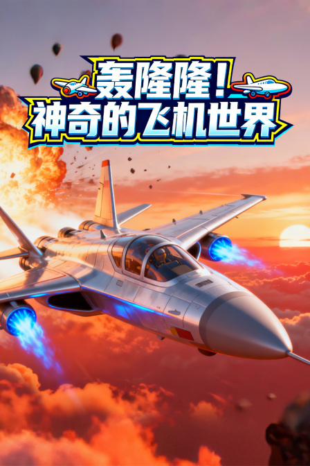 轟隆隆!神奇的飛機世界(2025)海報