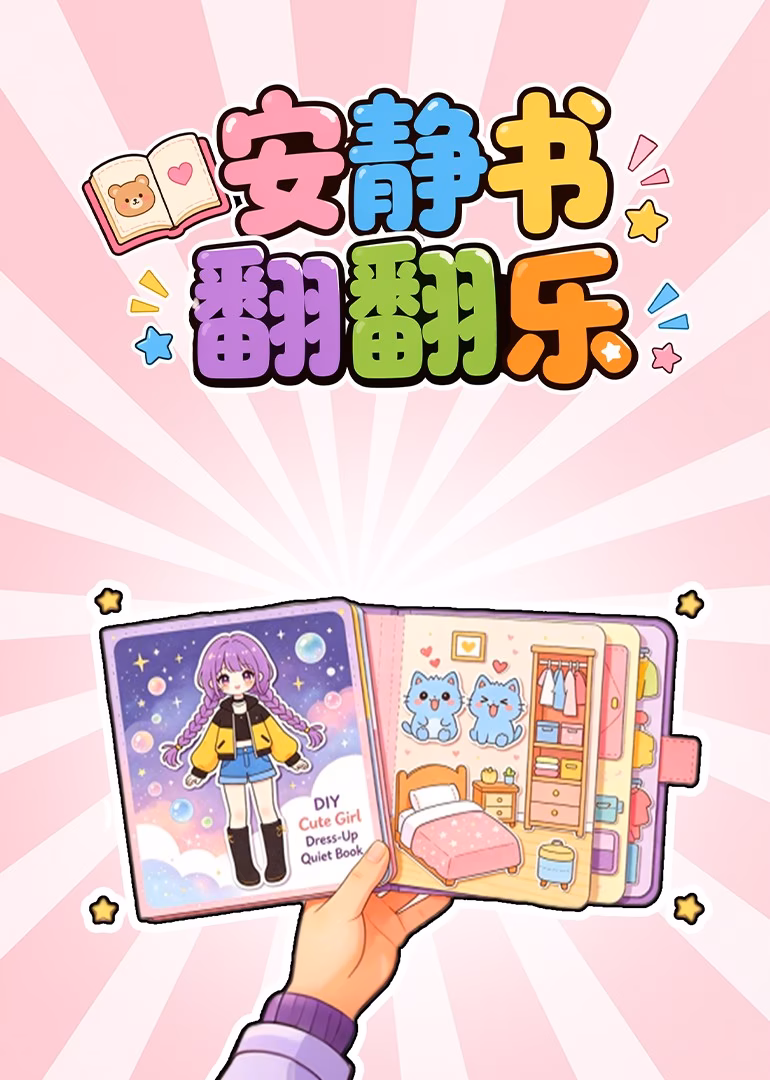 安静书翻翻乐海报