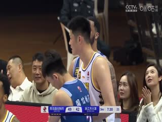 CBA季後賽四分之一決賽 青島國信製藥VS浙江方興渡 20250418海報