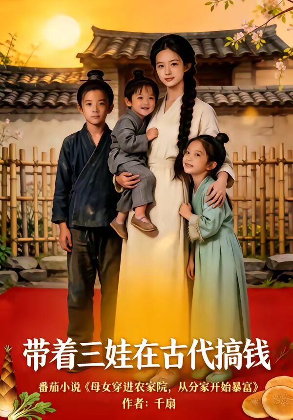 带着三娃在古代搞钱(2026)海报