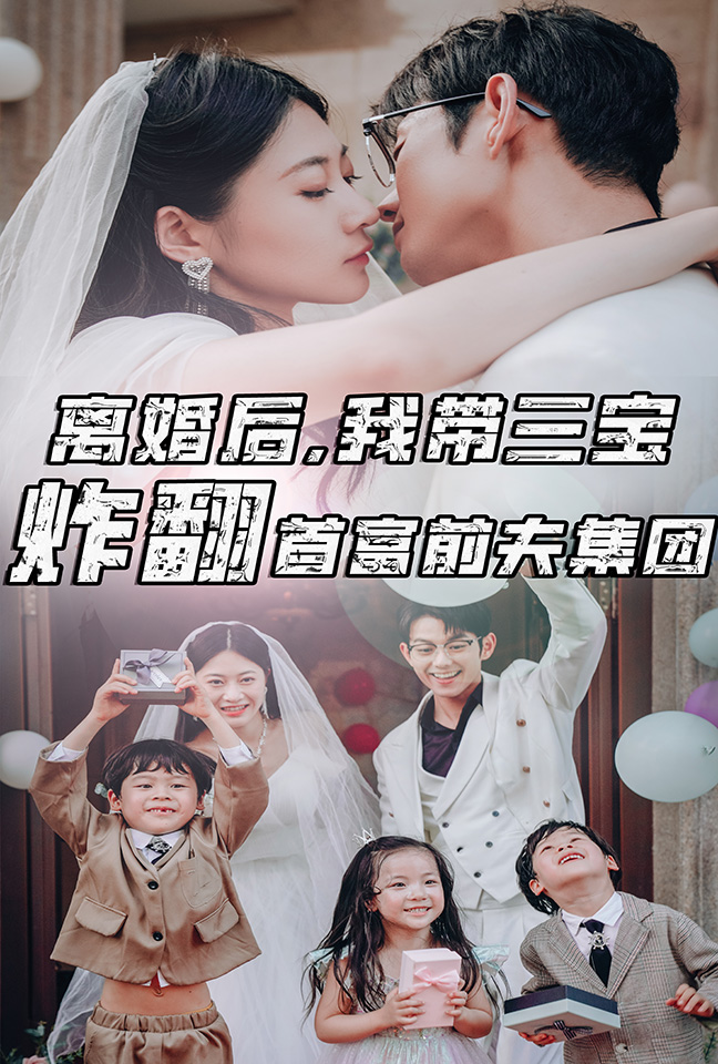 离婚后我带三宝炸翻首富前夫集团(2024)海报