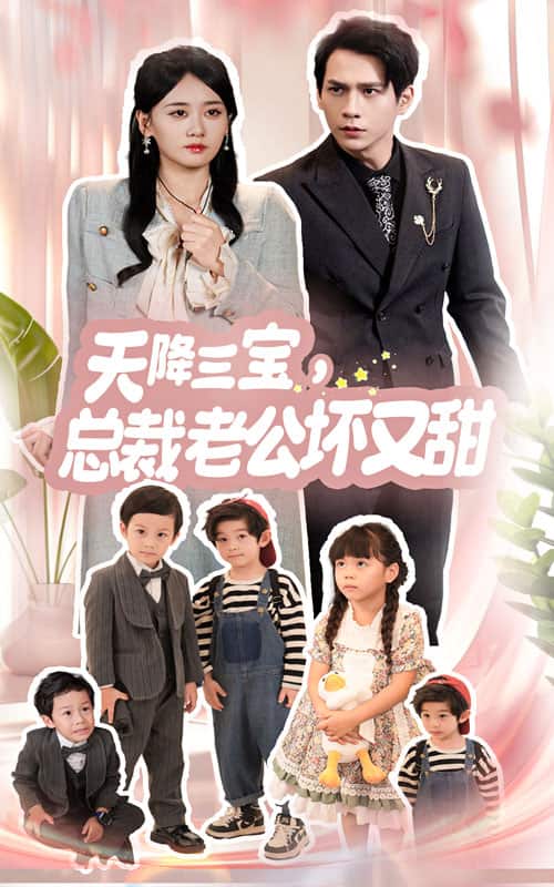 天降三宝,总裁老公坏又甜(2024)海报