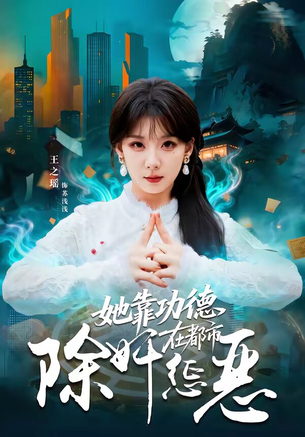 她靠功德在都市除奸惩恶(2026)海报