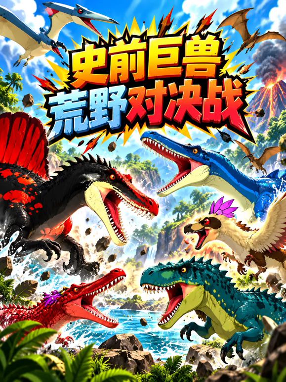 史前巨獸荒野對決戰(2026)海報