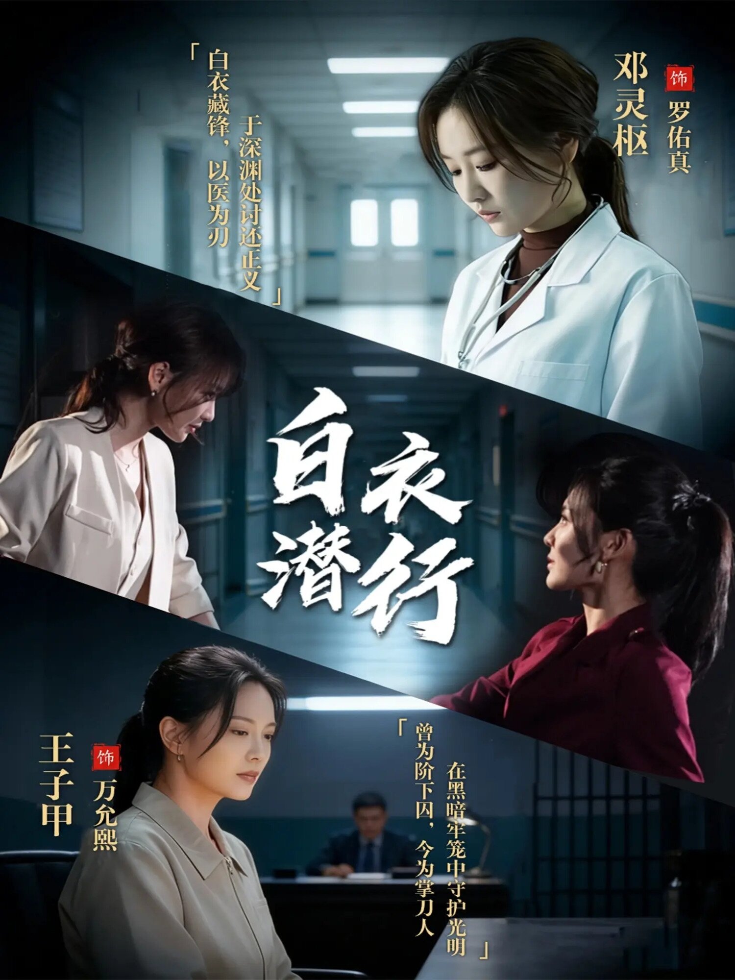 白衣潛行(2026)海報