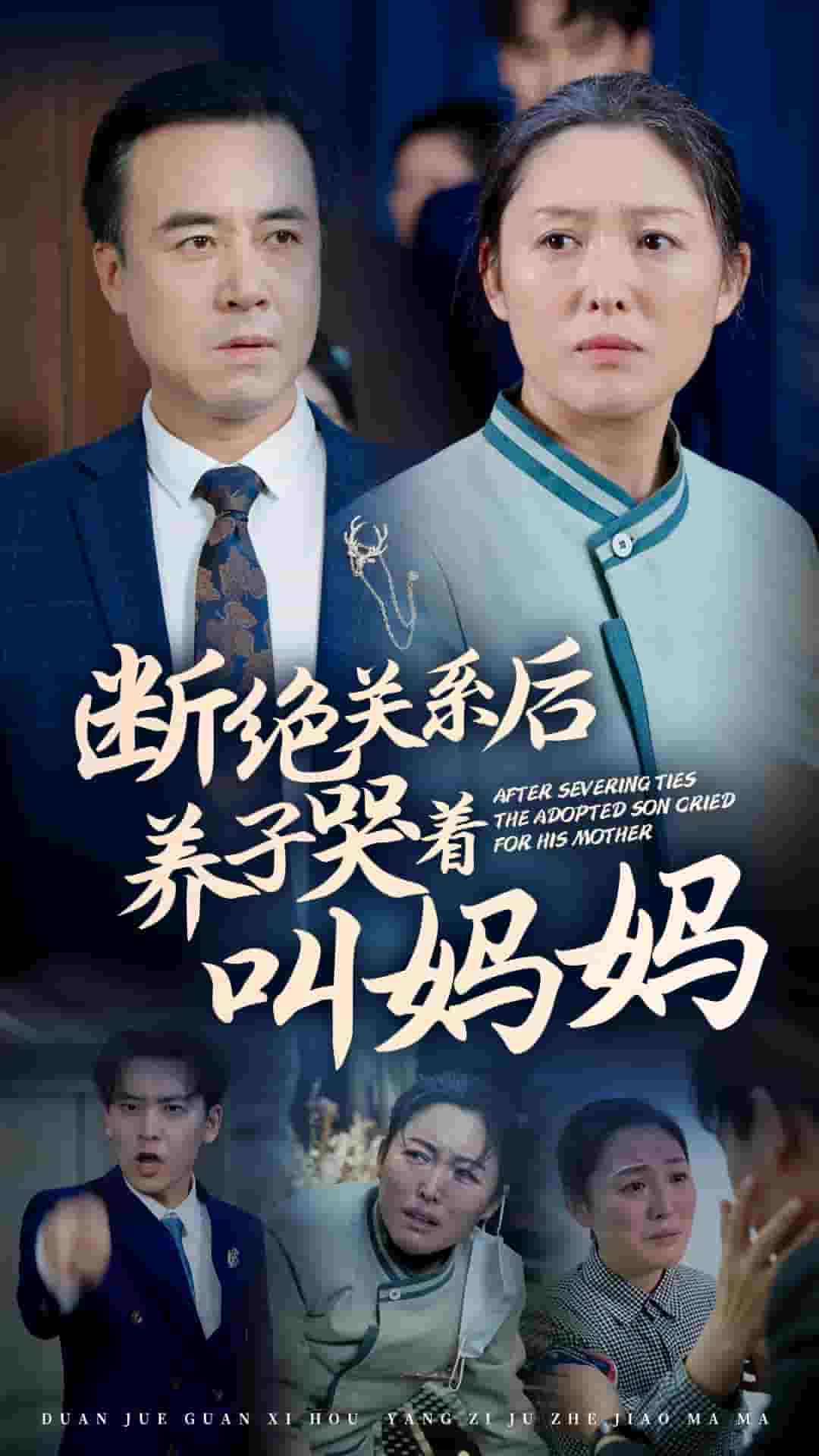 断绝关系后养子哭着叫妈妈(2024)海报