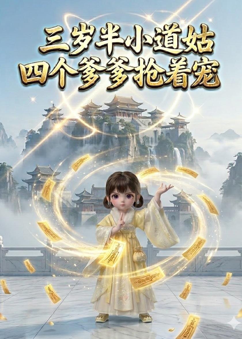 三岁半小道姑,四个爹爹抢着宠(2026)海报