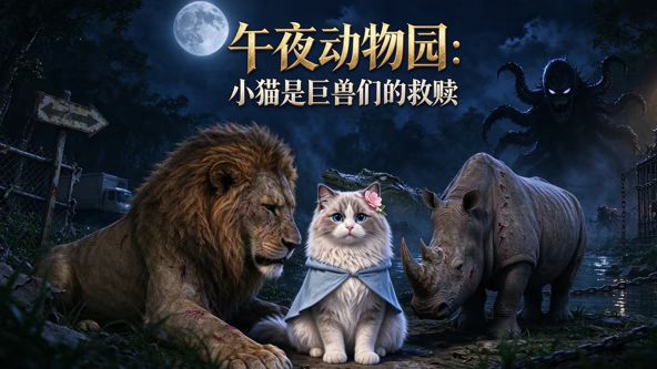 午夜動物園:小貓是巨獸們的救贖(2026)海報