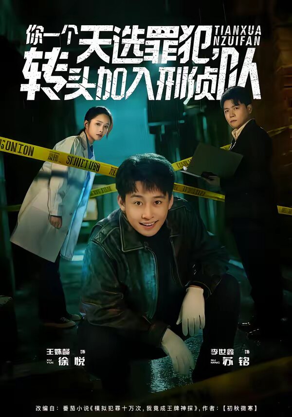 你一個天選罪犯,轉頭加入刑偵隊(2026)海報