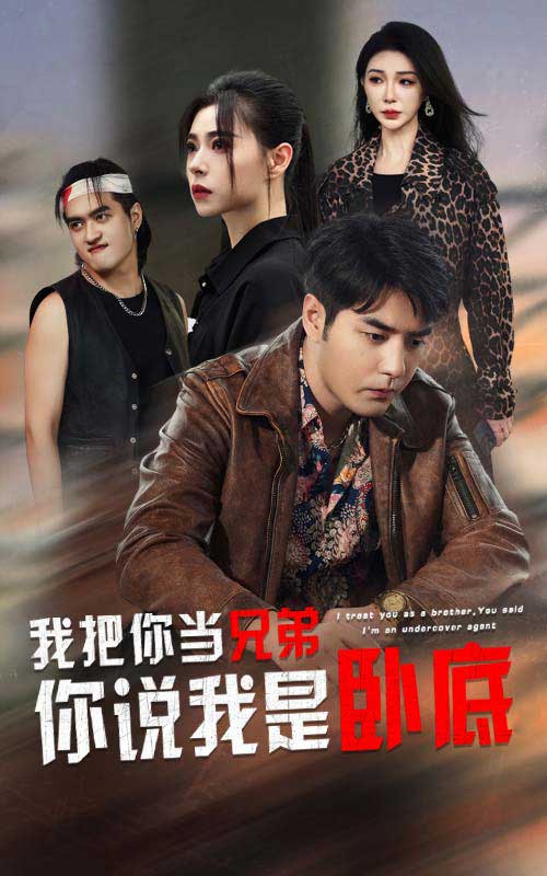 我把你當兄弟你說我是臥底(2024)海報
