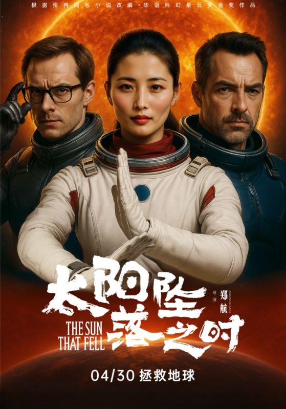 太陽墜落之時(2025)海報