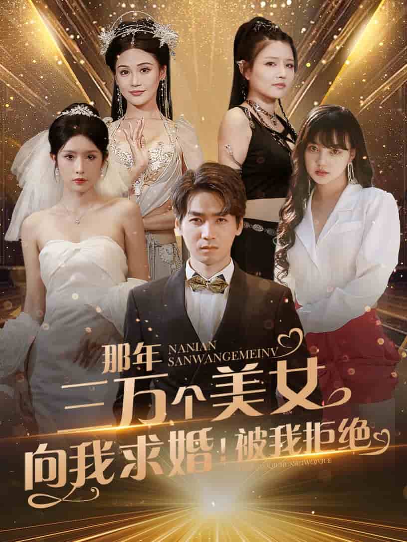 那年三万个美女向我求婚!被我拒绝(2024)海报