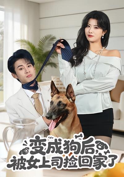 变成狗后,被女上司捡回家了(2026)海报