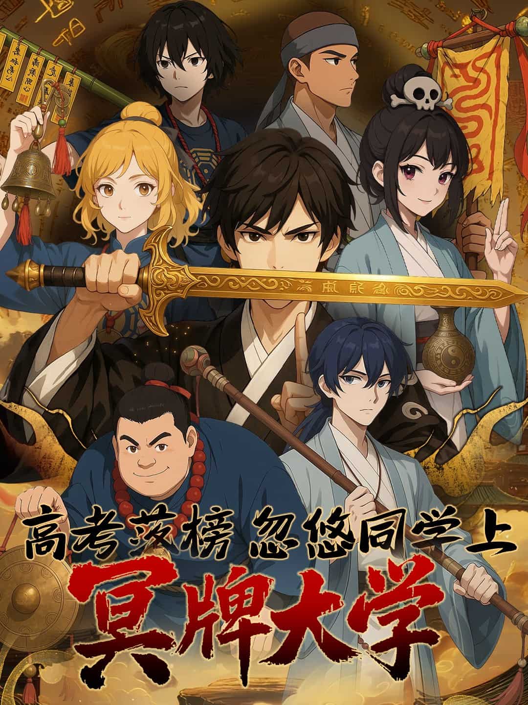 高考落榜忽悠同学上冥牌大学(2025)海报