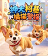 神犬柯基和橘猫警探(2026)海报