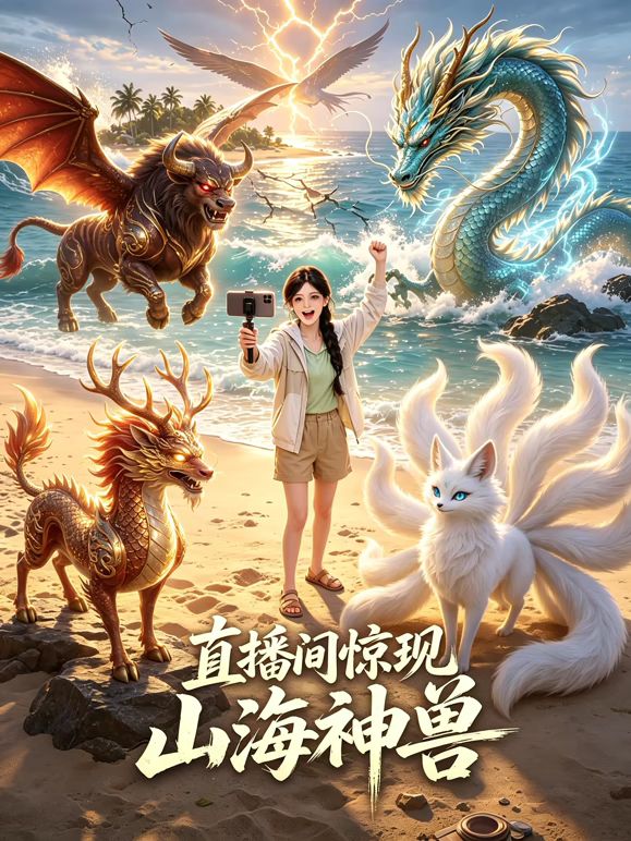 直播间惊现山海神兽(2026)海报