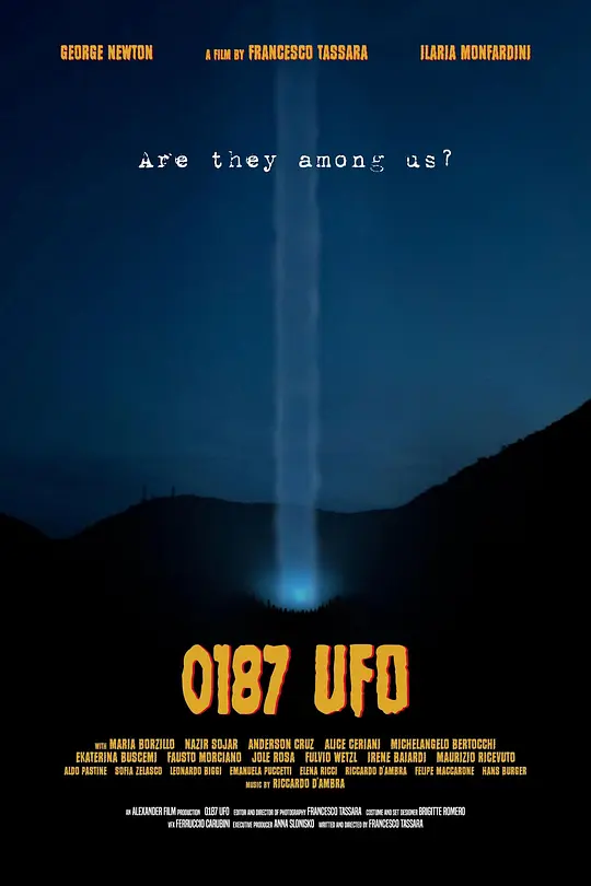 0187 不明飛行物 0187 UFO(2026)海報